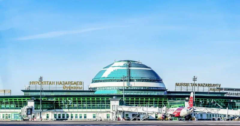 Международный аэропорт Астаны работает в штатном режиме