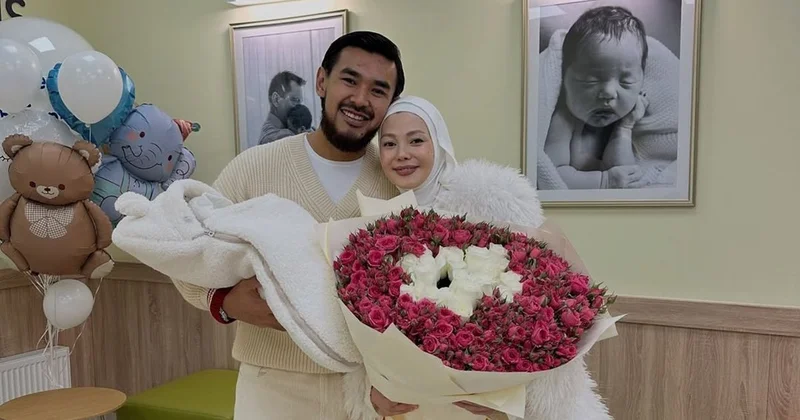 В семье Абая Асылхана и Жанель Макажан произошло пополнение