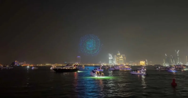 Әмірлік жаңа жылда 8500 дрон ұшырады