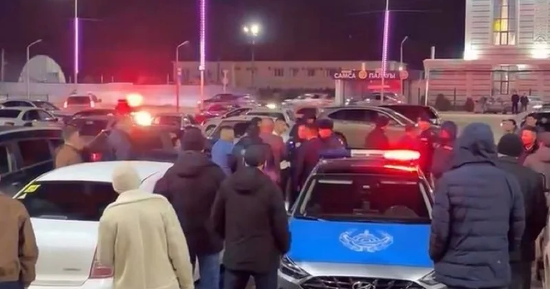 Корпоратив закончился вызовом полиции в Мангистау (видео)