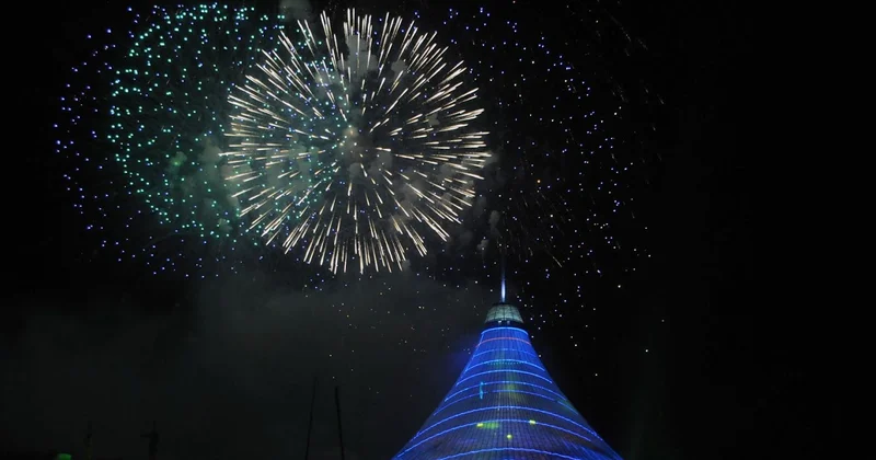 Где запустят в Астане новогодний салют