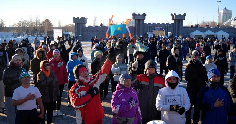700 ден астам астаналық жаңажылдық жүгіріске қатысты