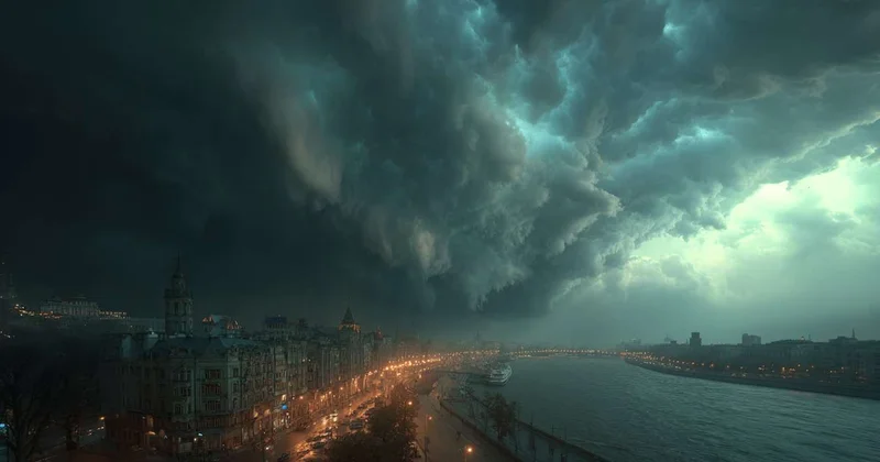 Мощный шторм обрушился на Финляндию