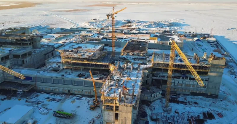 Көкшетауда жаңа көпбейінді аурухана салынып жатыр