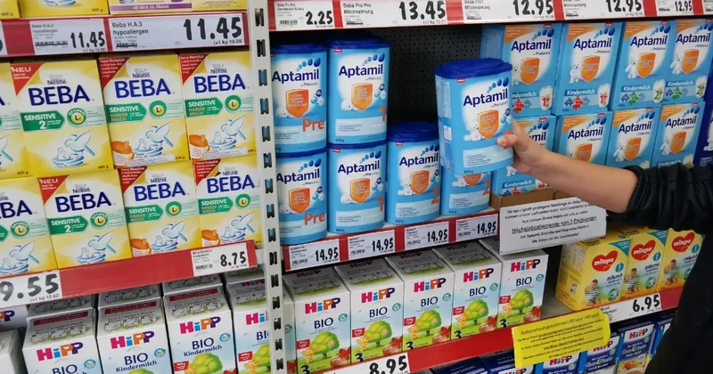 Компания Danone объявила отзыв детских смесей из за возможного наличия токсина