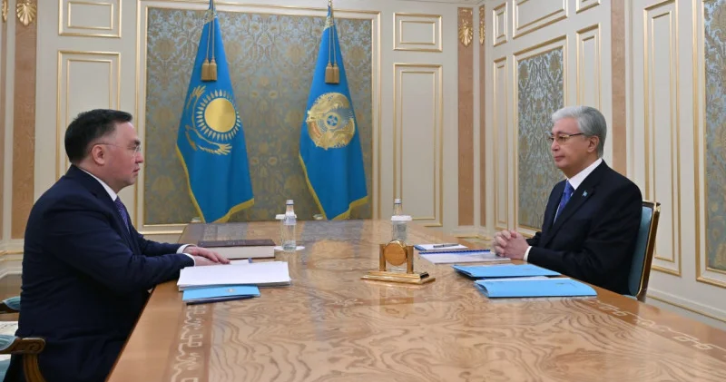 Тоқаев Жоғарғы сот төрағасы Мерғалиевті қабылдады