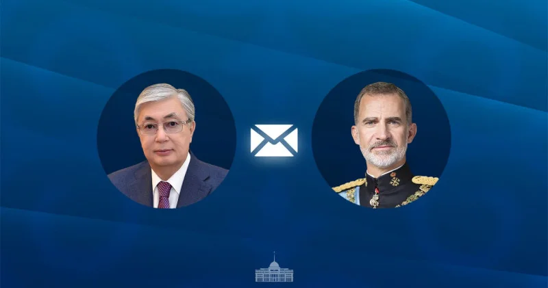 Тоқаев Испания Короліне құттықтау жеделхатын жолдады