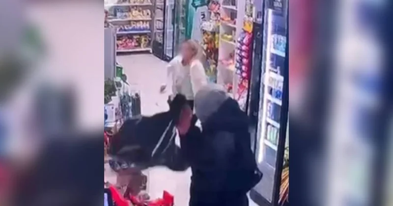 Алматыда ер адам азық түлік дүкенінде әйелге қарақшылық шабуыл жасады