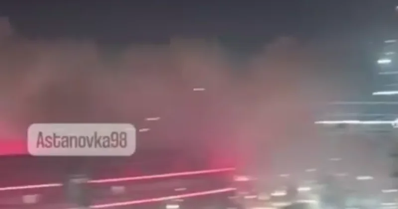 Пожар в районе EXPO напугал жителей Астаны