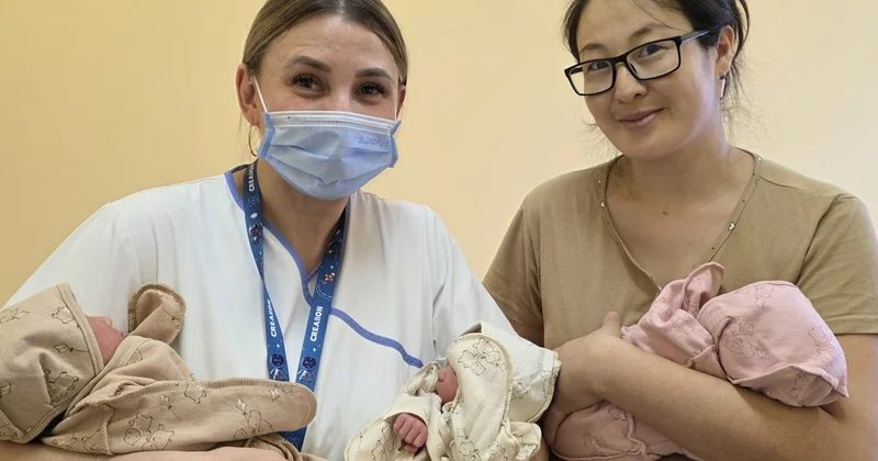 Қостанай облысында соңғы үш жылда алғаш рет үшем дүниеге келді