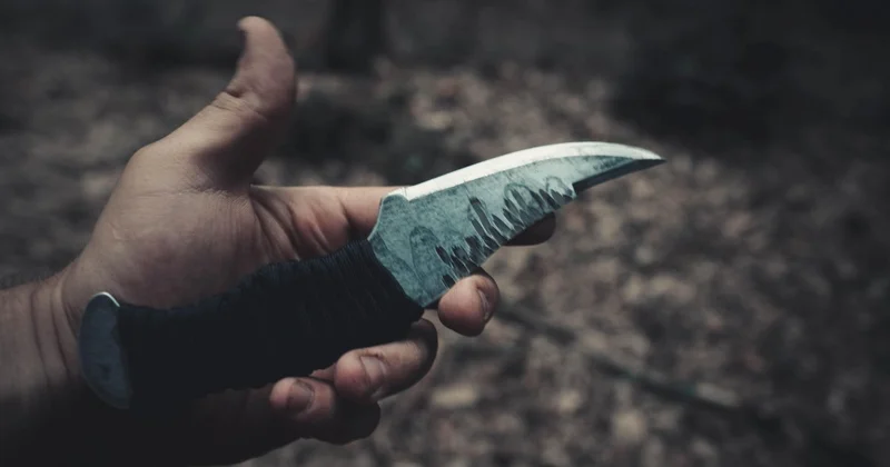 19 летний сельчанин зарезал отчима из за замечания в Омской области