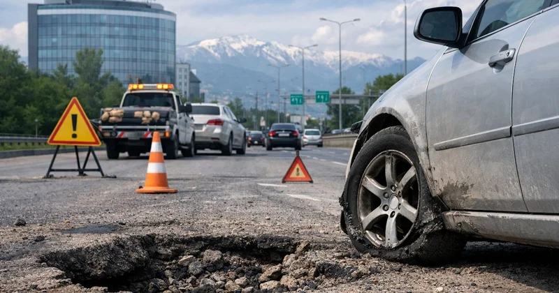 Қазақстандықтар жолдың нашарлығына байланысты ҚазАвтоЖолды сотқа беріп жатыр