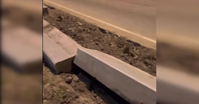 Меняют новые бордюры : на заявления блогера ответили в акимате Алматы