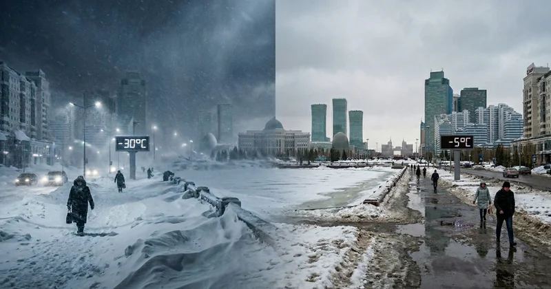 Астананың қысы 27 жылда қаншалықты жұмсарды Қазгидромет жауабы