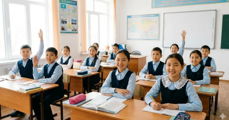 Новый урок стартовал в школах Казахстана