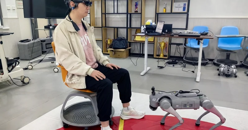 Қытай ой күшімен басқарылатын робот ит жасап шығарды