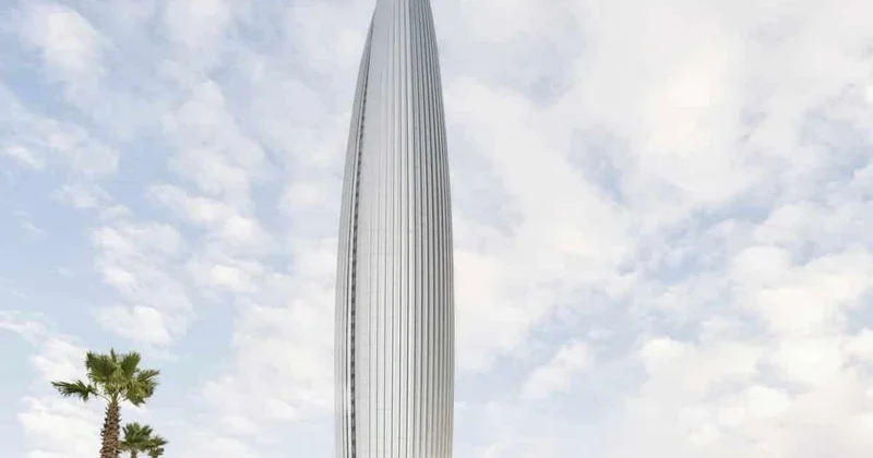 В Марокко открыли башню в виде ракеты