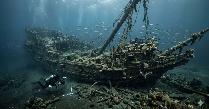 Затонувший корабль XVI века исследуют у берегов Раматюэля