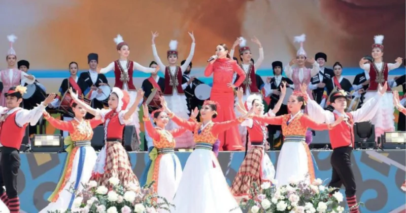 Абай алаңындағы мереке