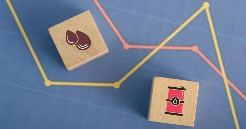 Нарық кері бұрылды мұнай бағасы күрт көтерілуден кейін төмендеп жатыр