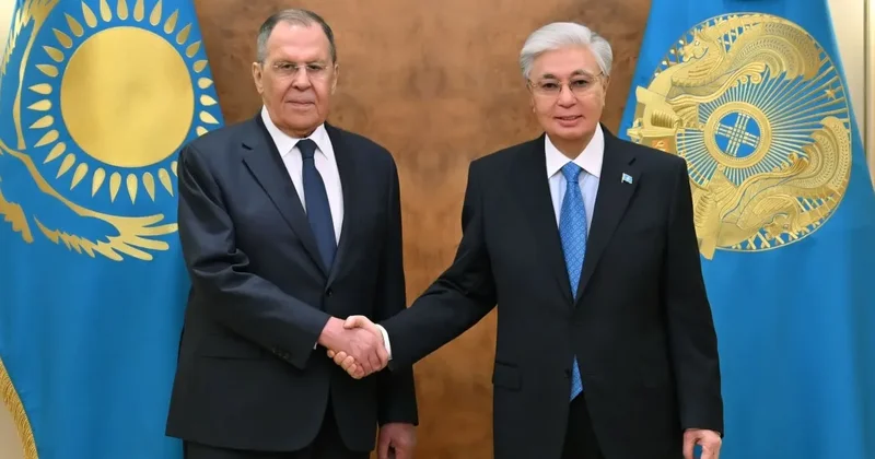 Қасым Жомарт Тоқаев Ресей Федерациясының Сыртқы істер министрін қабылдады