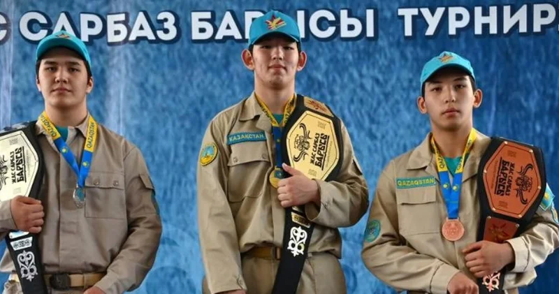 Жетісуда Жас сарбаз барысы республикалық турнирінің жеңімпаздары анықталды