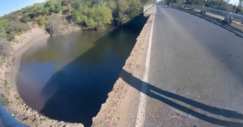 БҚО да Шаған өзеніндегі көпірдің жаяу жүргіншілер бөлігіне зақым келген