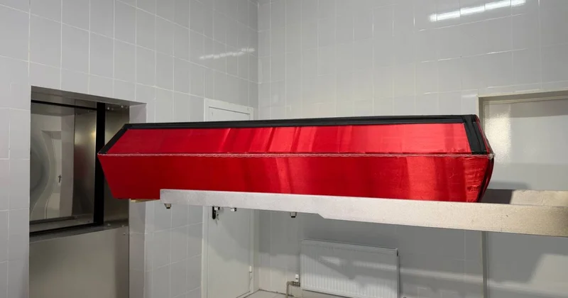 Процедуру сожжения тел показали во время открытия первого крематория в Казахстане