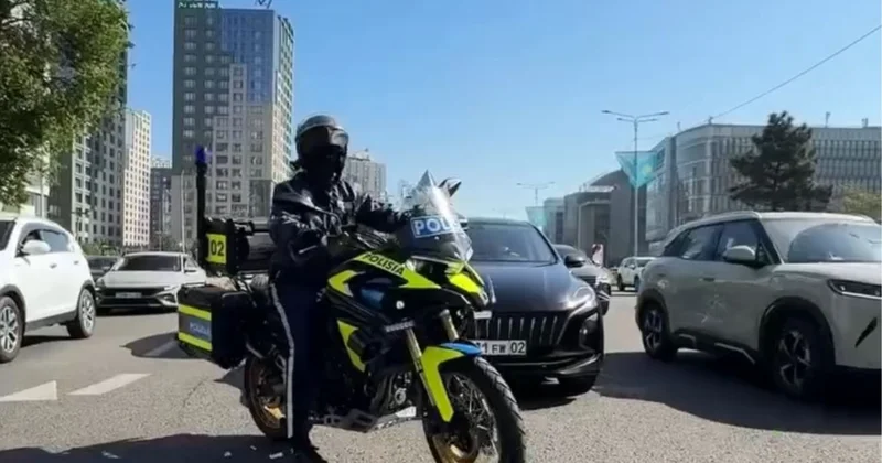 Алматы көшелеріндегі қауіпсіздікті мото патрульдер бақылайды
