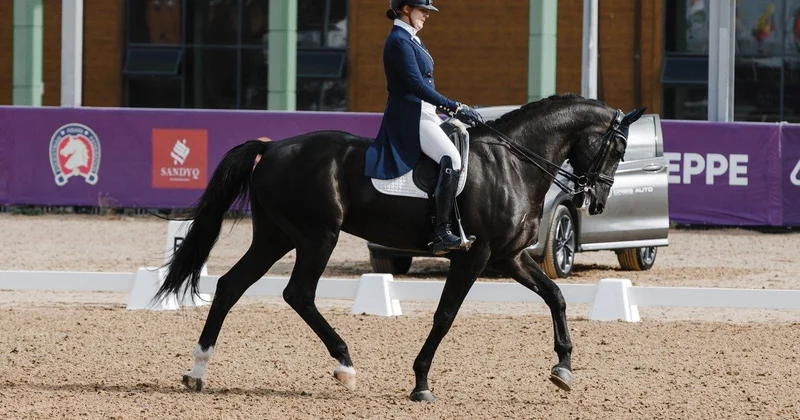Казахстанка взяла серебро турнира FEI Dressage в Астане