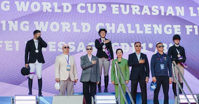 Стали известны результаты второго дня FEI Jumping World Challenge Final 2026 в Астане
