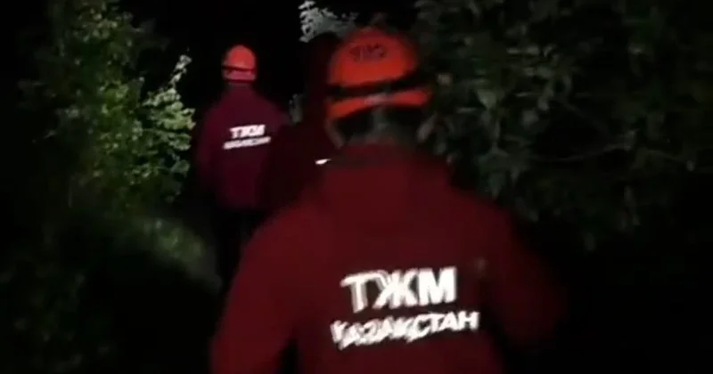 Отстал от группы и уснул: студента из Ирана искали спасатели в горах Алматы