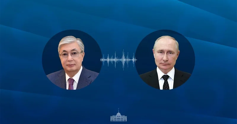 Токаев и Путин обсудили по телефону актуальные вопросы региональной повестки