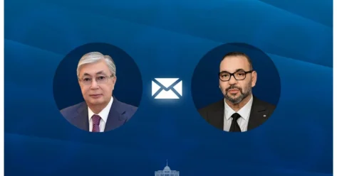 Токаев поздравил Короля Марокко с Днем Трона