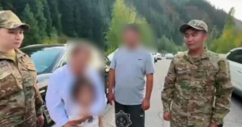 Алматы тауларында 6 жасар қыз ата анасынан адасып қалды
