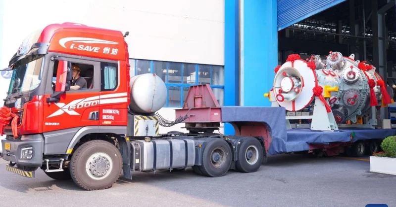 Китай отправил в Казахстан первую газовую турбину для производства электроэнергии