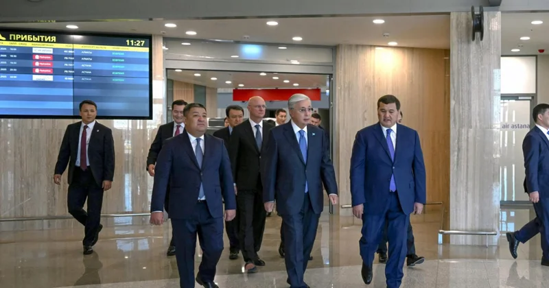 Президенттің сапары Қорқыт ата халықаралық әуежайының жаңа терминалымен танысудан басталды