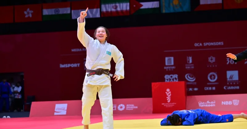 Ей не было равных : дзюдоистка принесла Казахстану золото