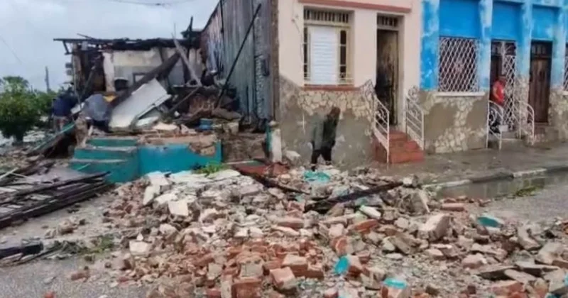 Кубада дүлей дауыл соқты