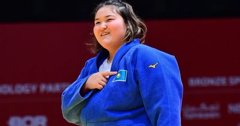 Дзюдошы Тоғжан Төлебай Азия ойындарында қола жүлде үшін өткен белдесуде жеңіске жетті