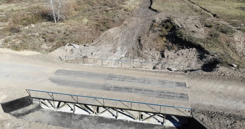 В Зерендинском районе восстановили водопропускные сооружения