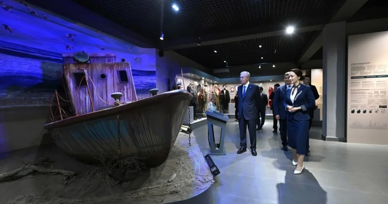 Қасым Жомарт Тоқаев Қызылорда облысының тарихи өлкетану музейімен танысты