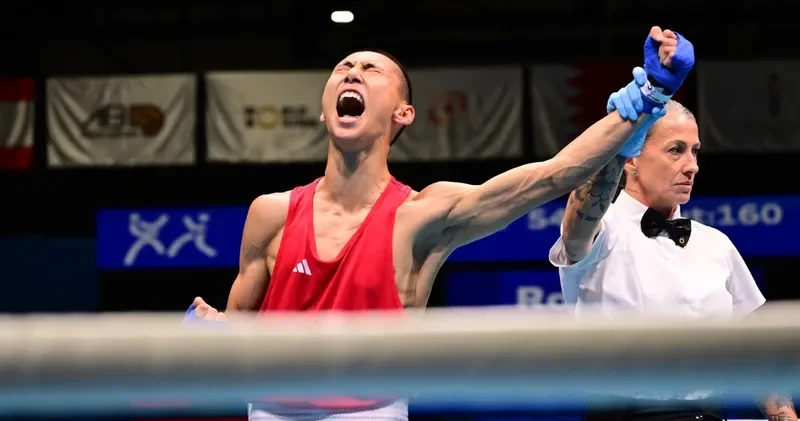 Жасөспірімдер Азиадасы: боксшы Досжан Жұмақан чемпион атанды