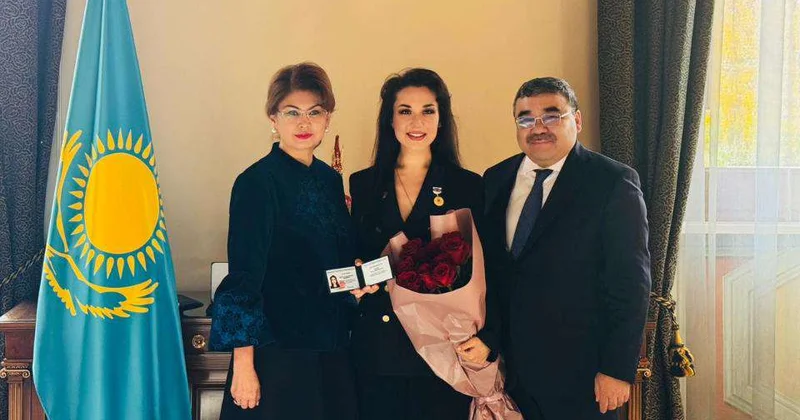 Оперная певица Мария Мудряк получила госнаграду Казахстана