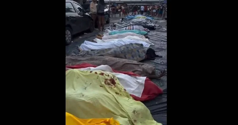 Рио көшелері қанға боялды: полиция жүздеген адамды атып тастады