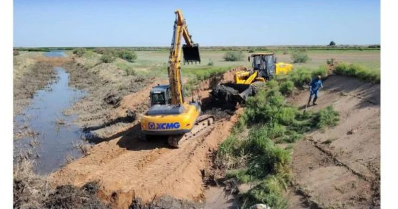 БҚО да 100 км ден астам ирригациялық канал тазартылған
