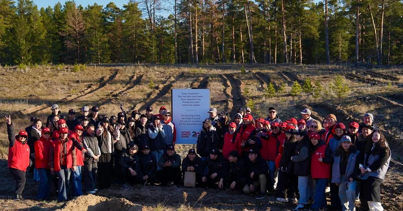 Home Credit Bank внес вклад в восстановление леса в Абайской области