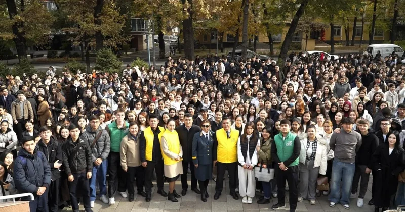 В университете Абая завершилась экологическая неделя Таза Қазақстан с участием 10 000 студентов