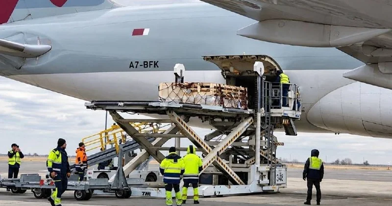 Самолет с необычным грузом из Австралии приземлился в Астане
