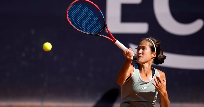 Казахстанская теннисистка Жибек Куламбаева остановилась в шаге от финала WTA 250 в Китае